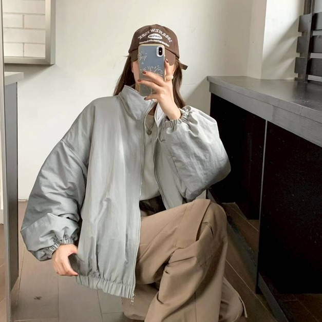 每年都熱買的防風防水噗噗棉外套