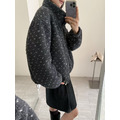 正韓好暖點點羊羔毛外套_2
