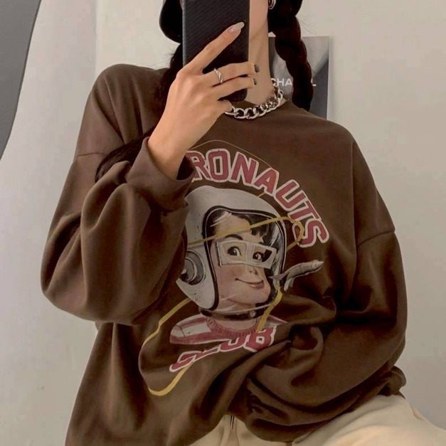 美式安全帽男孩大學Ｔ(無刷毛)