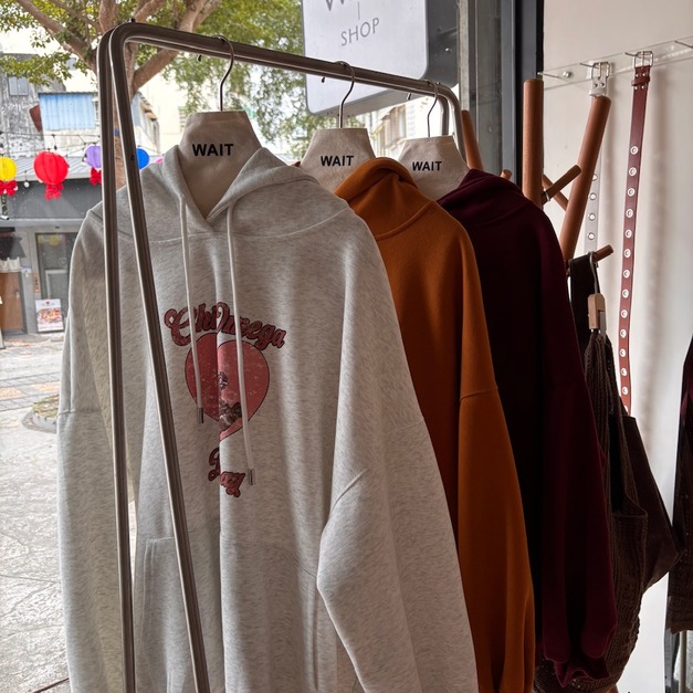 愛心小熊帽Ｔ（沒有刷毛）