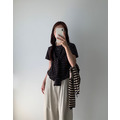 披肩兩件式條紋T_5