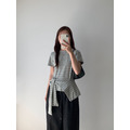 披肩兩件式條紋T_4