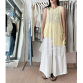 假兩件透紗西裝寬褲（很涼喔）_1