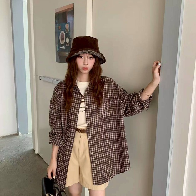 CP值高格紋襯衫