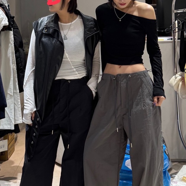 梨形友善刷刷直筒褲