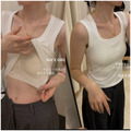 白色不透遮副乳背心（有bra唷！）_5