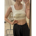 白色不透遮副乳背心（有bra唷！）_3