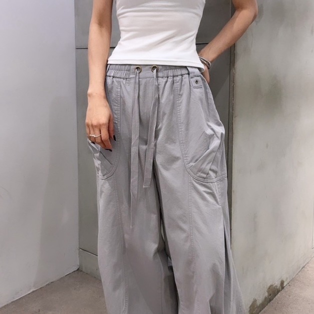一定要拿的棉質造型彎刀褲
