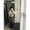 荷葉滾邊排扣上衣_7