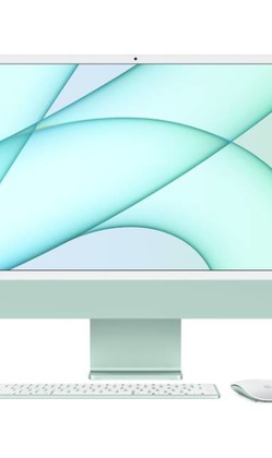 【已售出】IMac Ｍ1 24吋/A2439/8CPU/7GPU/8G/256G/淡綠色