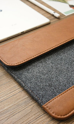 Tomtoc 筆電包/經典皮革/完美包覆