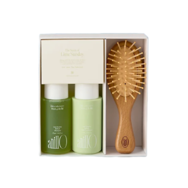 【控油護理】青檸週日 修護髮梳組合