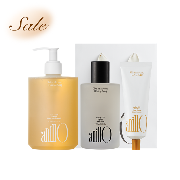 琥珀528 香氛身體護理三件組