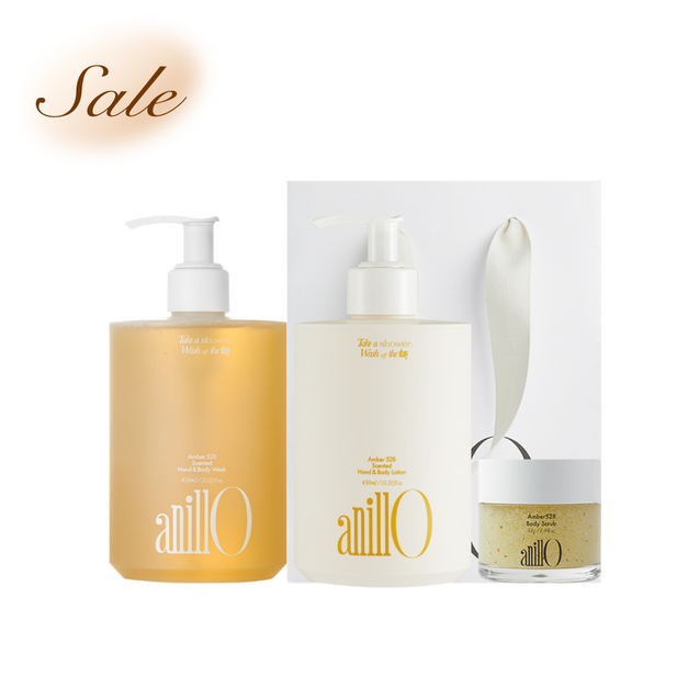 琥珀528 沐浴潤膚角質護理組