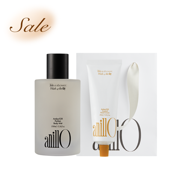 琥珀528 香氛身體噴霧護手組