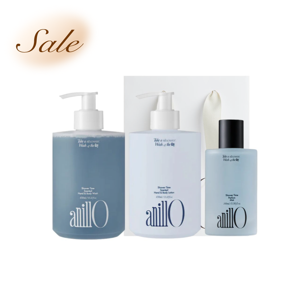 沐浴時光 沐浴潤膚&噴霧三件組