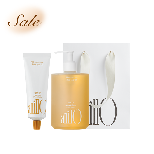 琥珀528 香氛沐浴護手組