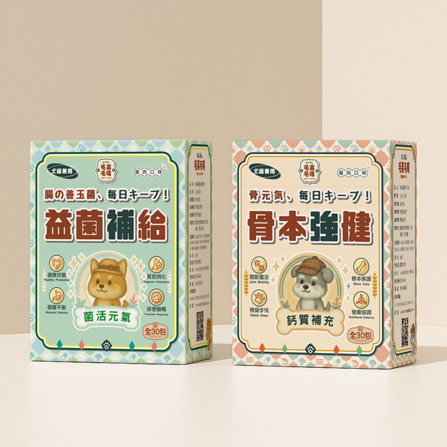 MOSHI 益菌+骨本 活力拍檔組