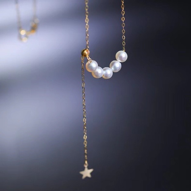 簡約極美珍珠項鍊
