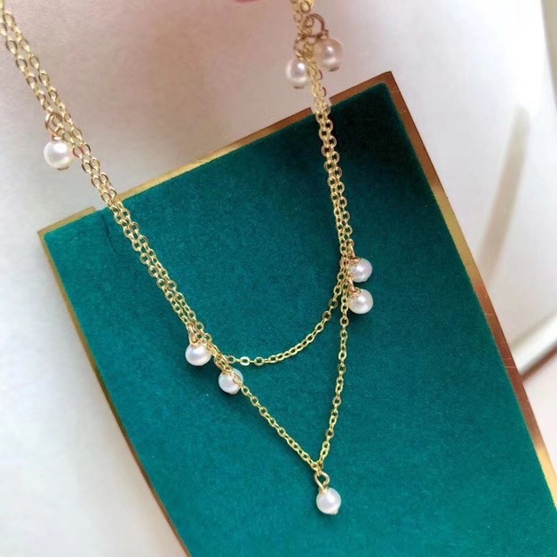 美頸必備的小珍珠項鍊