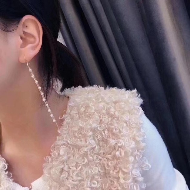 垂墜式珍珠耳環