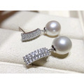 氣質閃亮珍珠耳環_2