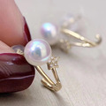 閃耀之星珍珠耳環_1