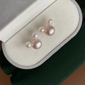 可愛米奇珍珠耳環_2