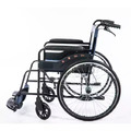 【均佳】經濟型鐵製輪椅 固定扶手 固定腳 背不可折 JW-001-F 廠商直送_2