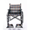 【均佳】經濟型鐵製輪椅 固定扶手 固定腳 背不可折 JW-001-F 廠商直送_5