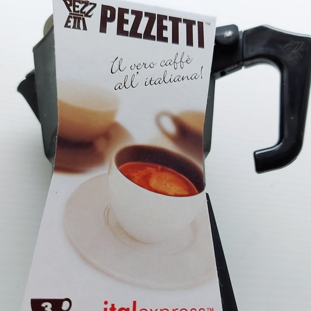 【Pezzetti摩卡壺】傳統黑-鋁製3杯