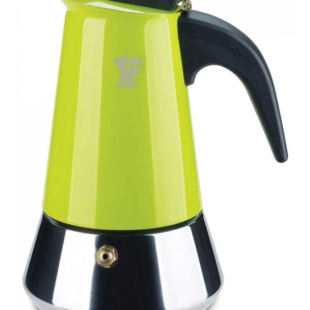 【Pezzetti摩卡壺】蘋果綠-不鏽鋼 2杯