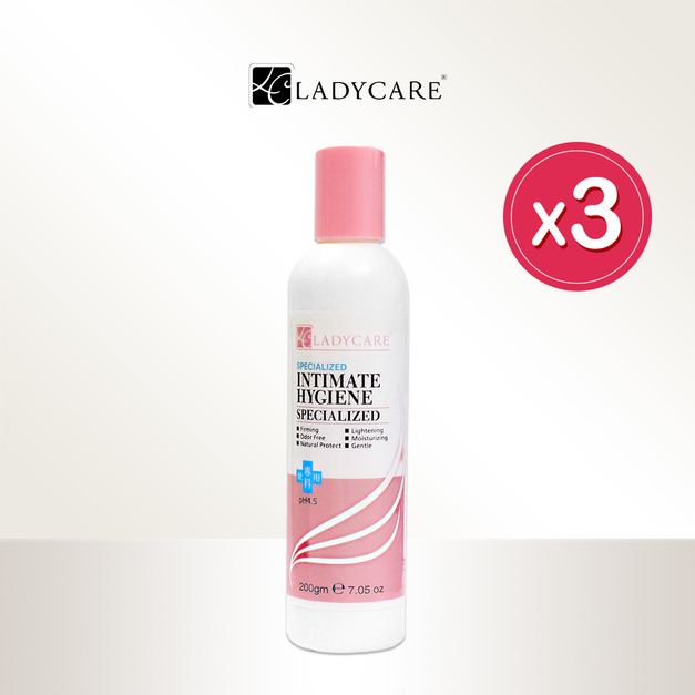 杏輝Ladycare私密潔淨-專科使用 200ml/瓶 x 3瓶