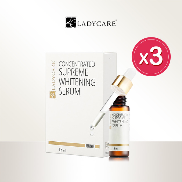 杏輝Ladycare醫美高效美白玻尿酸精華液 15ml/瓶 x 3瓶