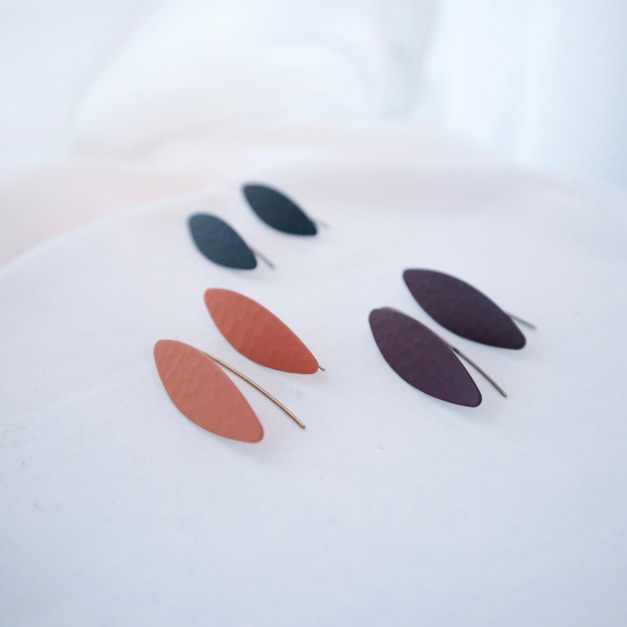 VEEL-復古葉耳環