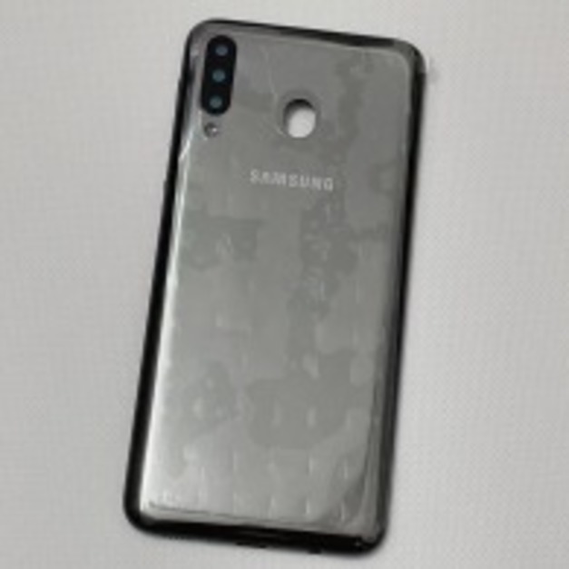 三星 A40S (A3051) 背蓋 (黑色) *帶鏡頭玻璃+鏡框