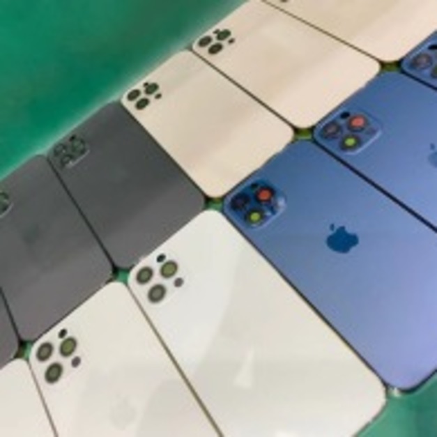 iPhone 12 Pro後殼/背殼 (藍色)