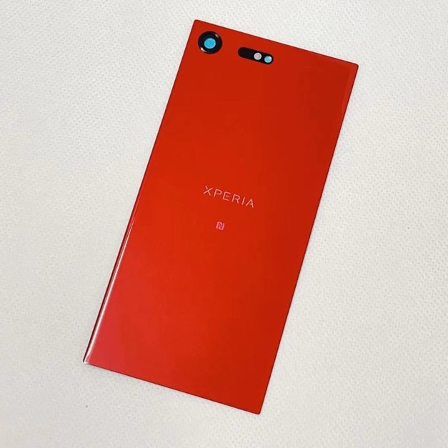 SONY XZ Premium (G8142) 電池蓋/背蓋 (紅色)(帶鏡頭玻璃) *全新特優
