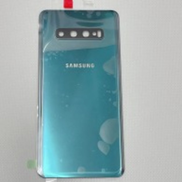 三星 S10+ (G975F) 背蓋 (綠色) *帶鏡頭玻璃+鏡框