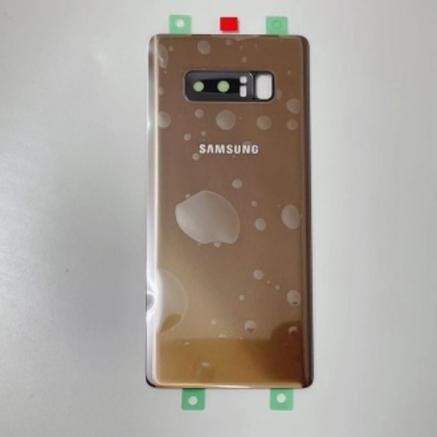 三星 Note 8 (N950F) 背蓋 (金色) *帶鏡頭玻璃+鏡框