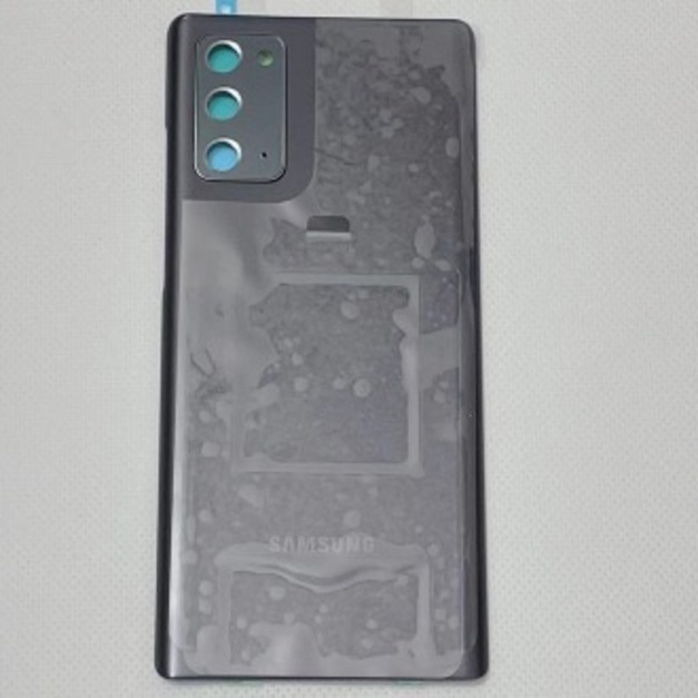 三星 Note 20 (N9810) 背蓋 (灰色) *帶鏡頭玻璃+鏡框