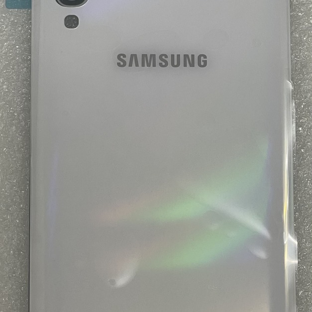 三星 A50 (A505) 背蓋 (白色) *帶鏡頭玻璃+鏡框