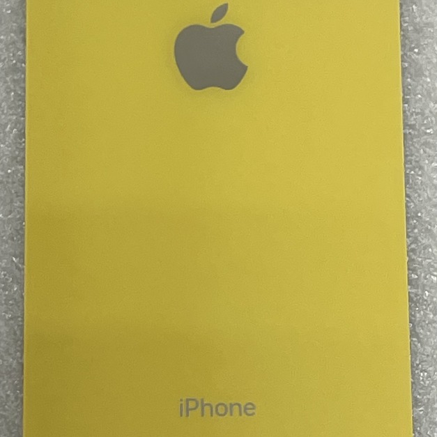 iPhone XR 大孔玻璃 (黃色)