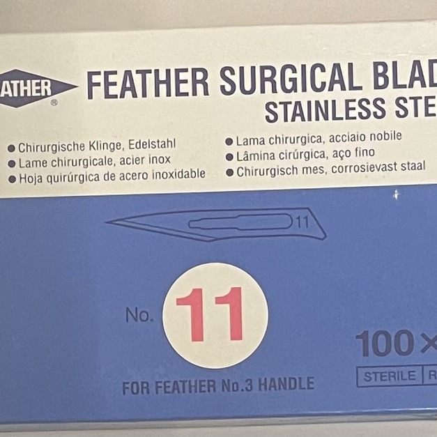 羽毛刀片 2盒*100