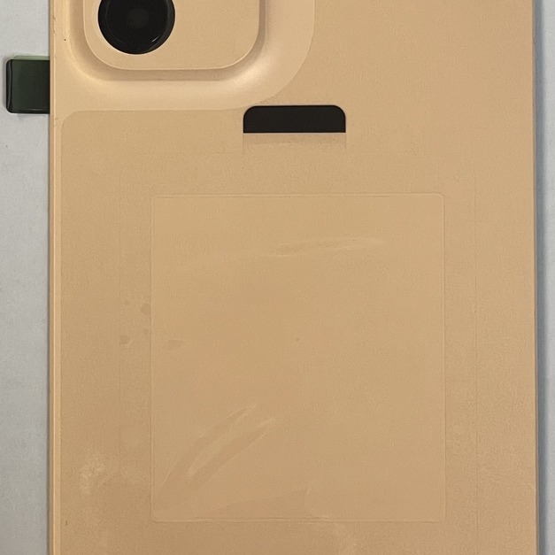 三星 A53(A5360)背蓋(蜜桃豆豆)*帶鏡頭玻璃+鏡框