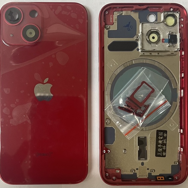 iPhone 13 mini 後殼 (紅色)