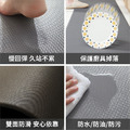 簡約素色防油污皮革廚房地墊_2