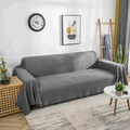 北歐風多用途針織防塵沙發布罩_5