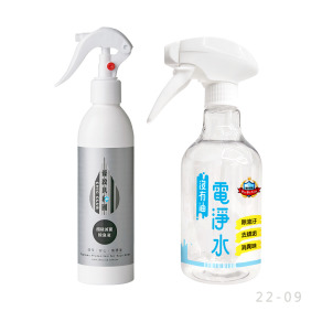 【條紋共和國】廚房油臭剋星組(超級滅菌除臭液+電淨水)