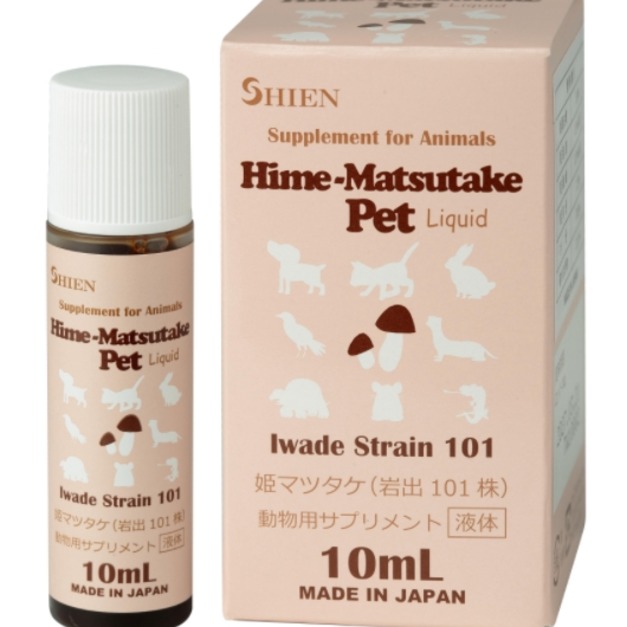 【巴西蘑菇之王】日本姬松茸Pet (岩出101株) 寵物專用營養補給液（10ml）啟動自癒力，健康每一天